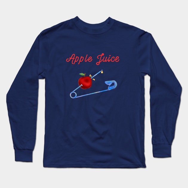 apple juice Long Sleeve T-Shirt by Wirrr4U